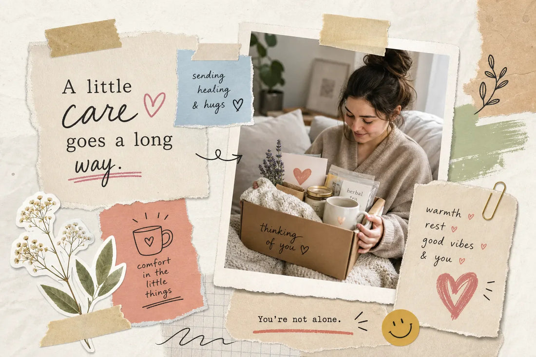 Thoughtful comfort gifts for a sick friend recovering at home