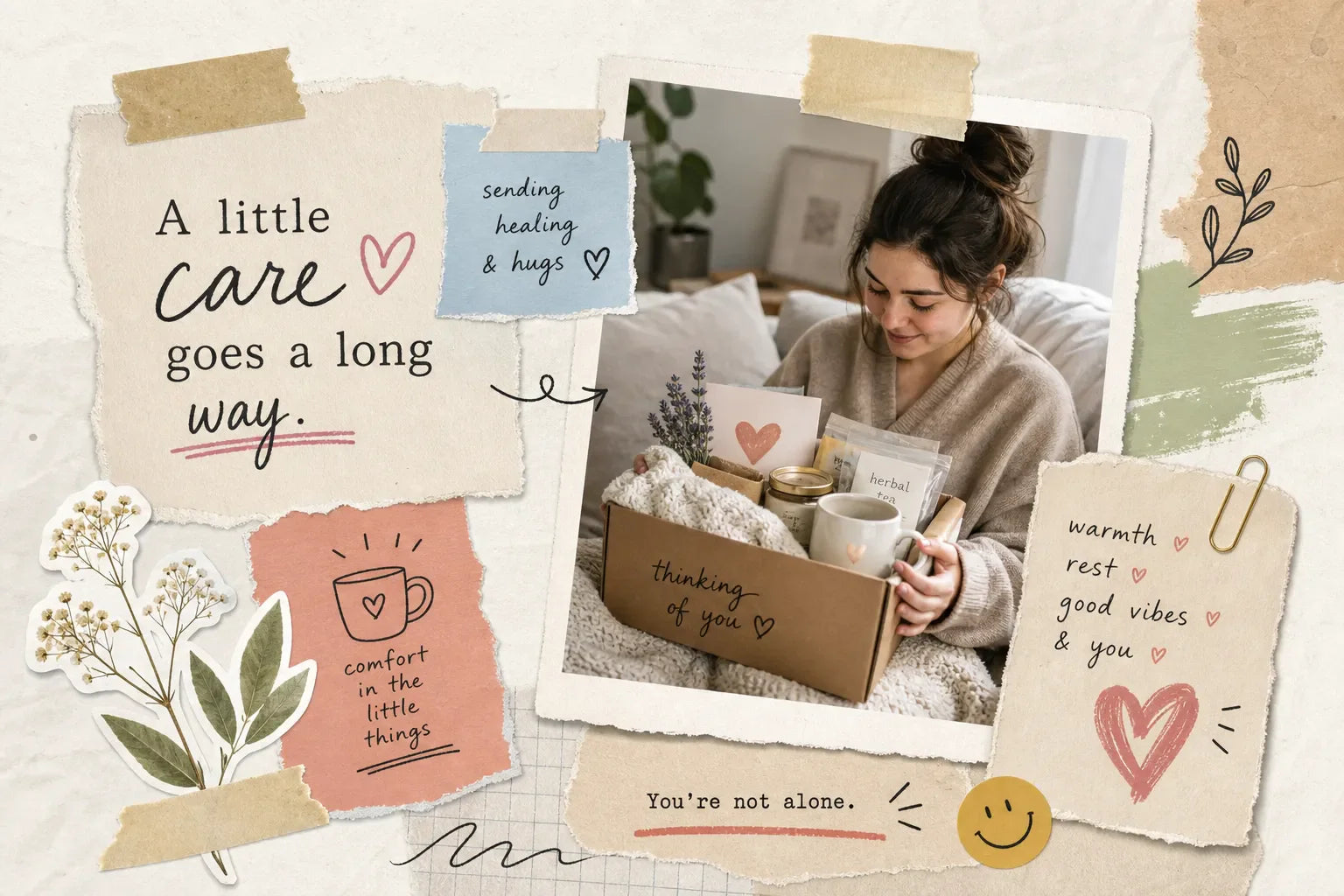 Thoughtful comfort gifts for a sick friend recovering at home